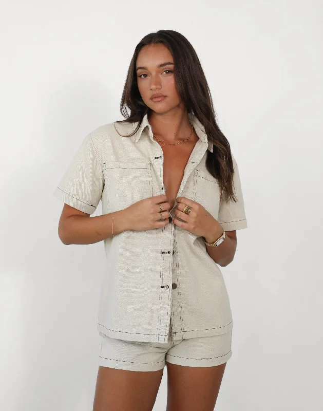 Elizha Shirt (Beige)