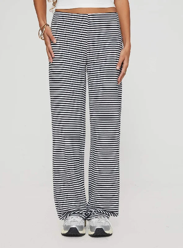 Escapism Lounge Pant Black / White