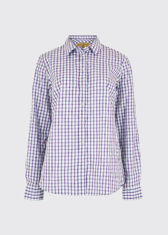 Gillyflower Check Shirt - Blue Multi - EU 36