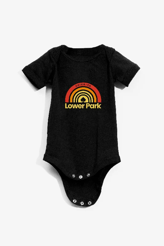 Lower Park Retro Baby Onesie