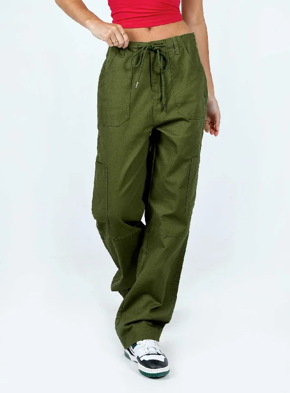 Pembrooke Cargo Pants Khaki