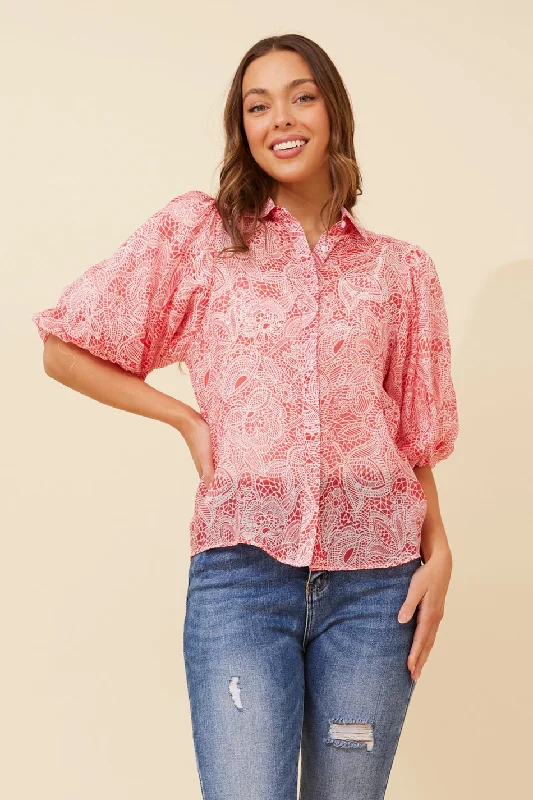 WILKIE PUFF SLEEVE SHIRT