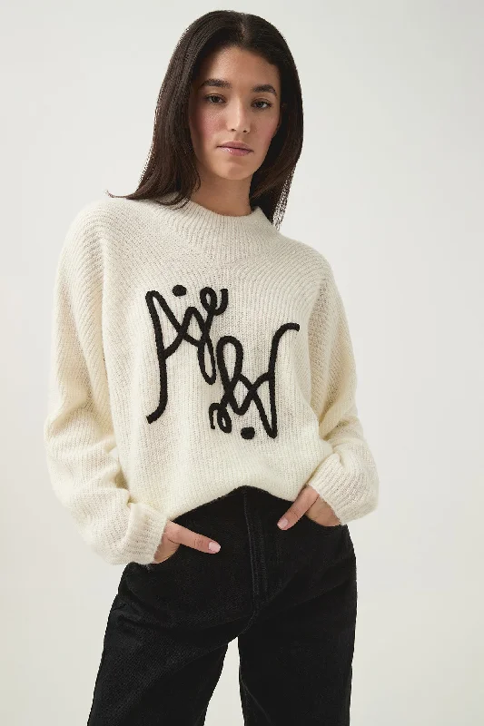 Emulate Braided Logo Knit