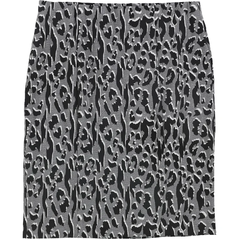 Alfani Womens Jacquard Print Pencil Skirt