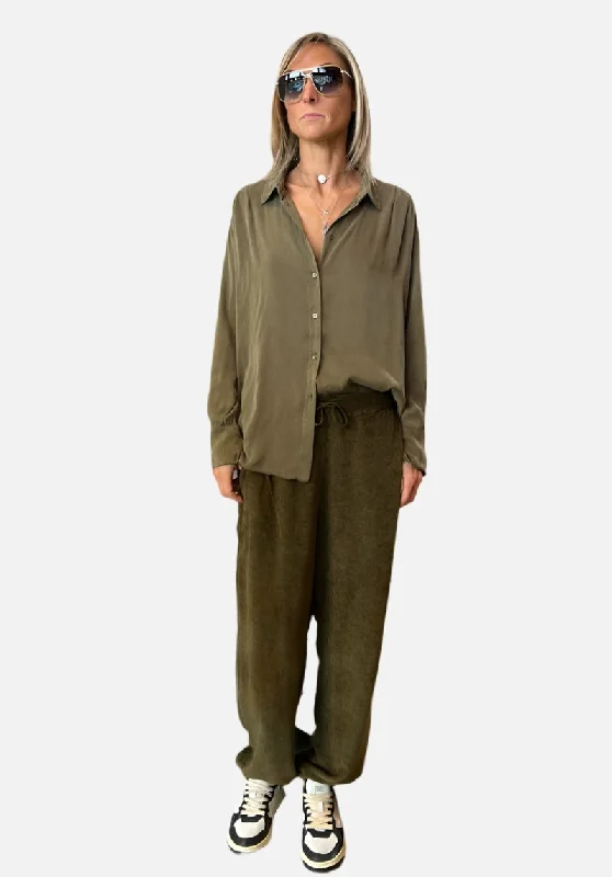 Comfort Fit Pants - Khaki