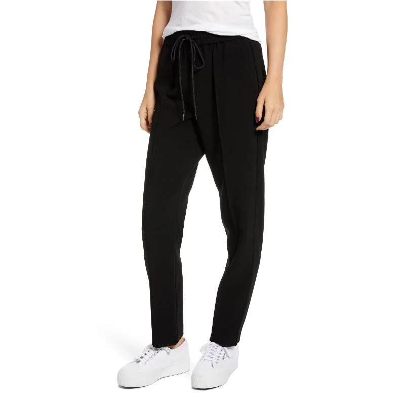 French Connection Womens Whisper Casual Lounge Pants, Black, 2