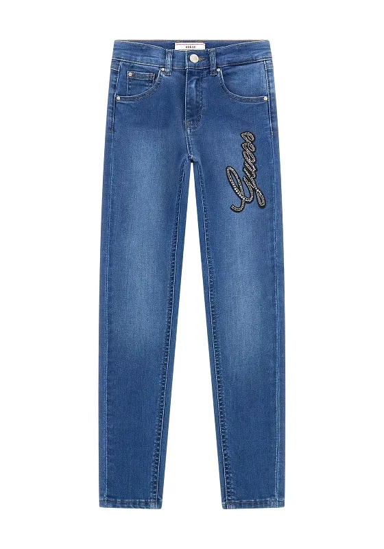 Guess Older Girl Skinny Denim Jean, Blue