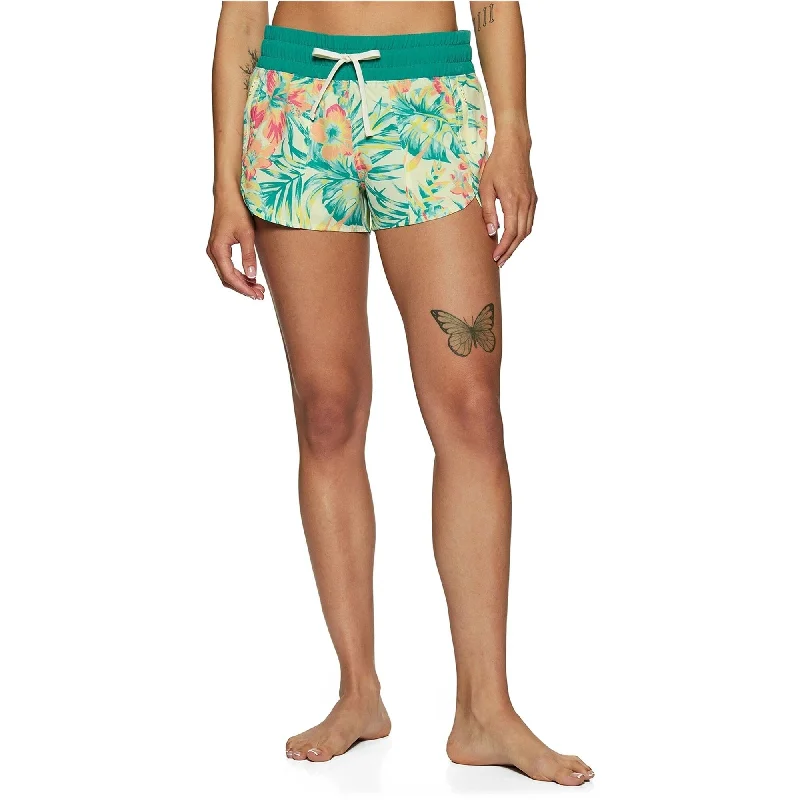 Hurley Womens Kat Printed Casual Walking Shorts