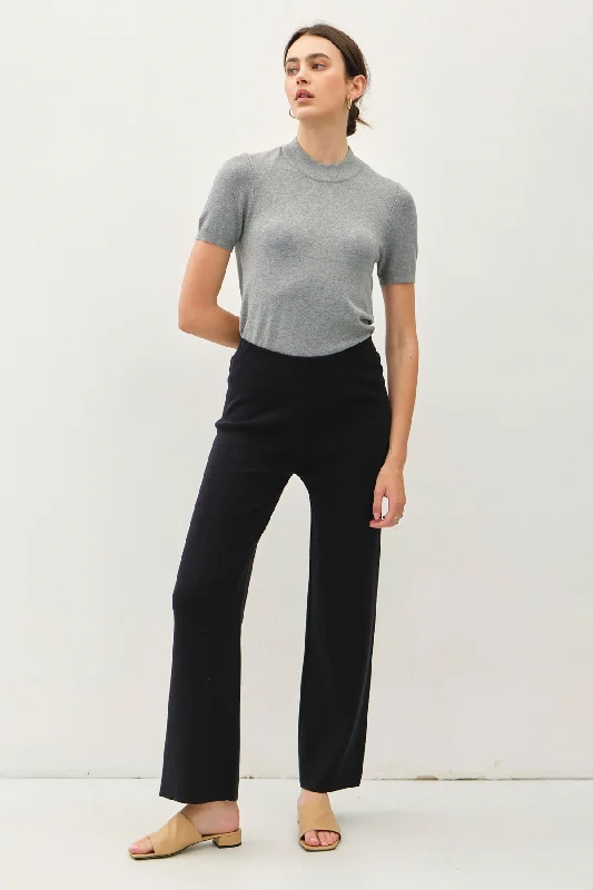 Ribbed Knit Sweater Pant