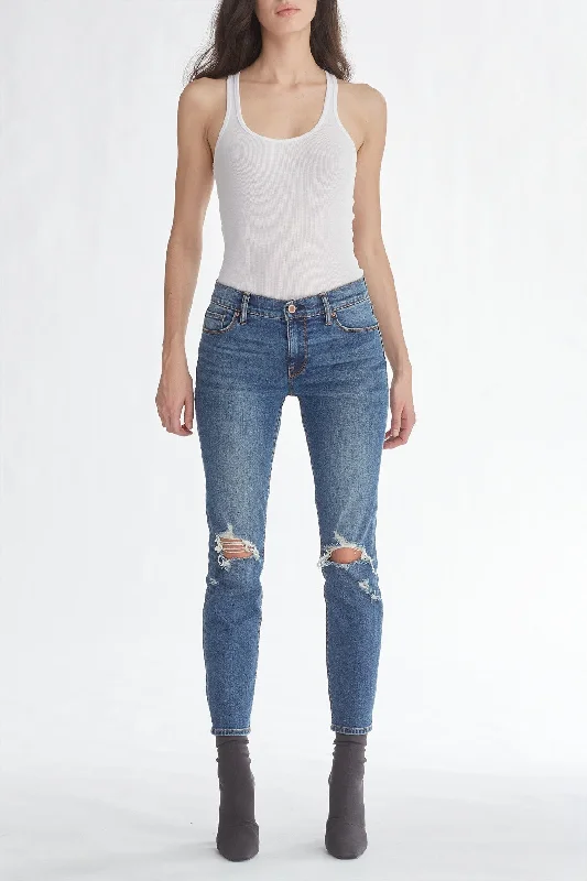 Tally Midrise Skinny Crop Jeans - B-Good